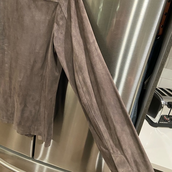 AllSaints Men’s Suede Jacket - Picture 6 of 8